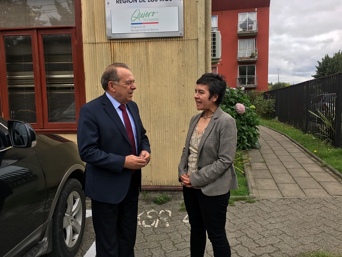 Soluciones habitacionales y feria central son eje de reunión de Berger y Seremi de Vivienda