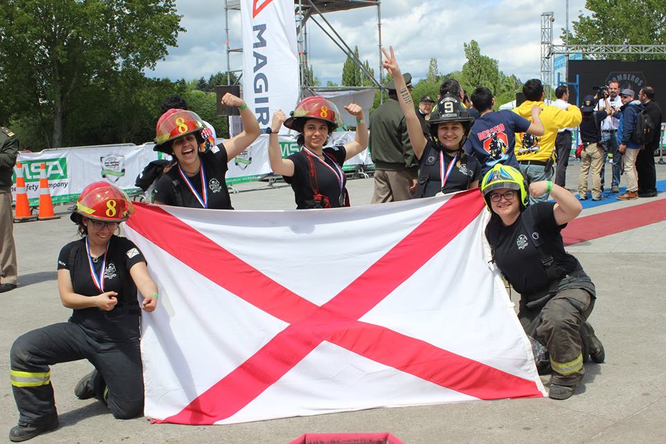 Bomberas de Valdivia representarán a la ciudad en competencia Desafío Bomberos Chile 2018