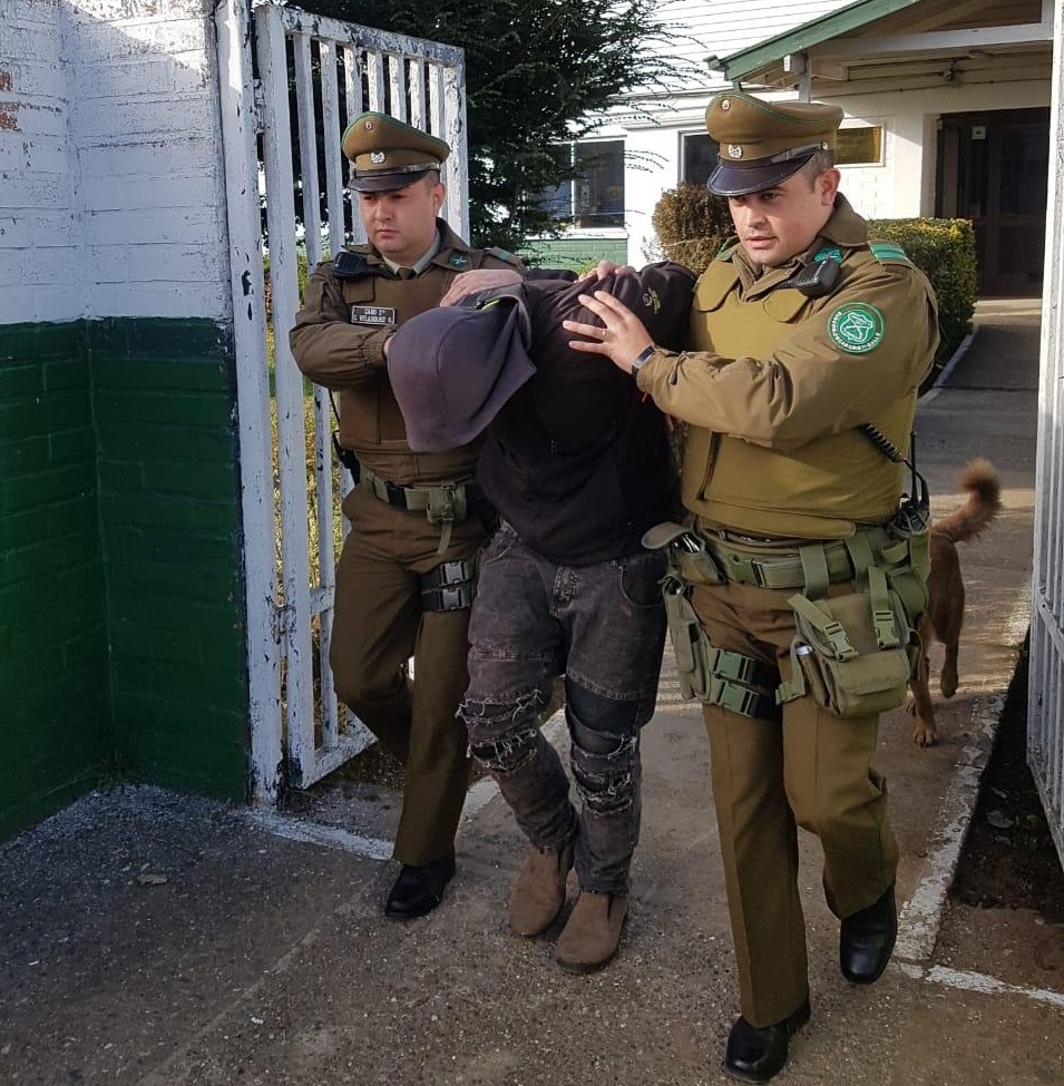 Detenido se encuentra presunto autor de homicidio contra hombre en situación de calle en Valdivia