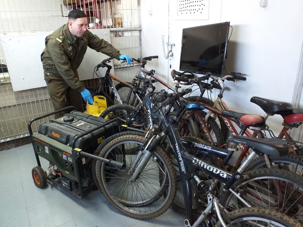 Carabineros de Valdivia hace llamado a la comunidad a acudir a recuperar especies recuperadas en distintos robos