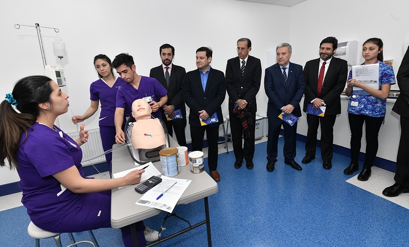 USS Valdivia inauguró Hospital de Simulación e Innovación