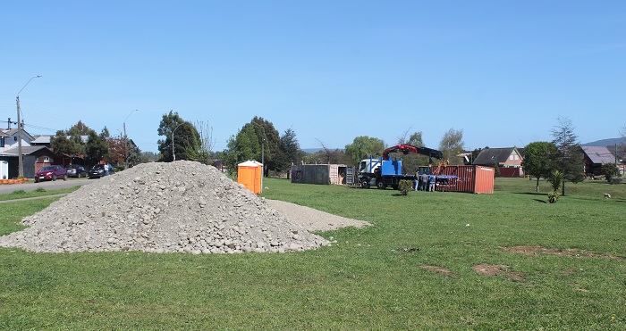 Vecinos sorprendidos: Pese a la demanda judicial comienzan las obras en el Parque Krahmer II en Valdivia