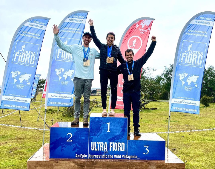 Deportista de Valdivia se mete en el podio de la salvaje Ultra Fiord