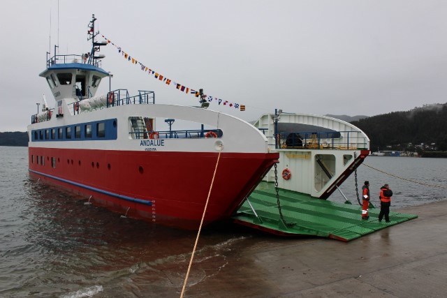 MOP Los Ríos aclara que fallas de la nave Andalué se deben a falta de mantenciones rutinarias por parte de empresa que opera el servicio
