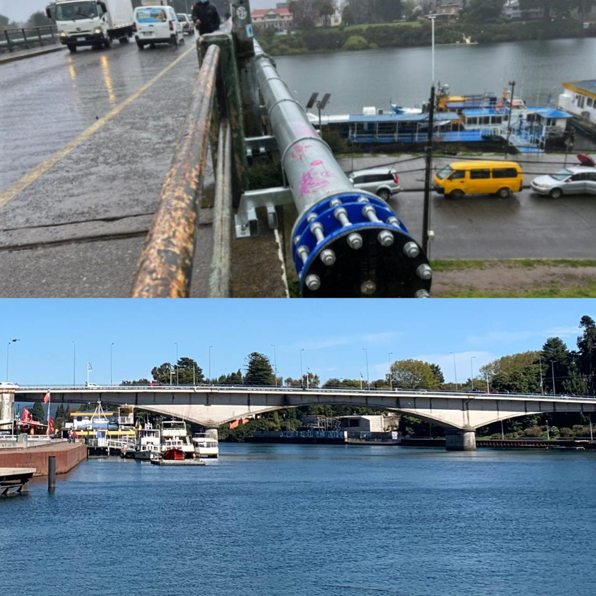 Tuberías de acero instaladas para sistema de agua potable en Puente Pedro de Valdivia operan con normalidad