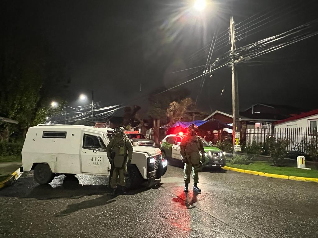 Carabineros decomisó drogas, armamentos, municiones y dinero en operativos en Paillaco y Valdivia