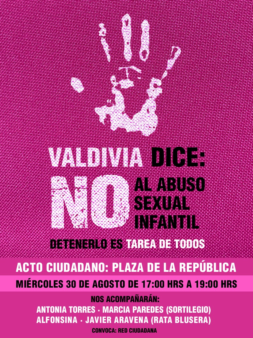 Hoy: Ciudadanía valdiviana se organiza para detener el abuso sexual infantil