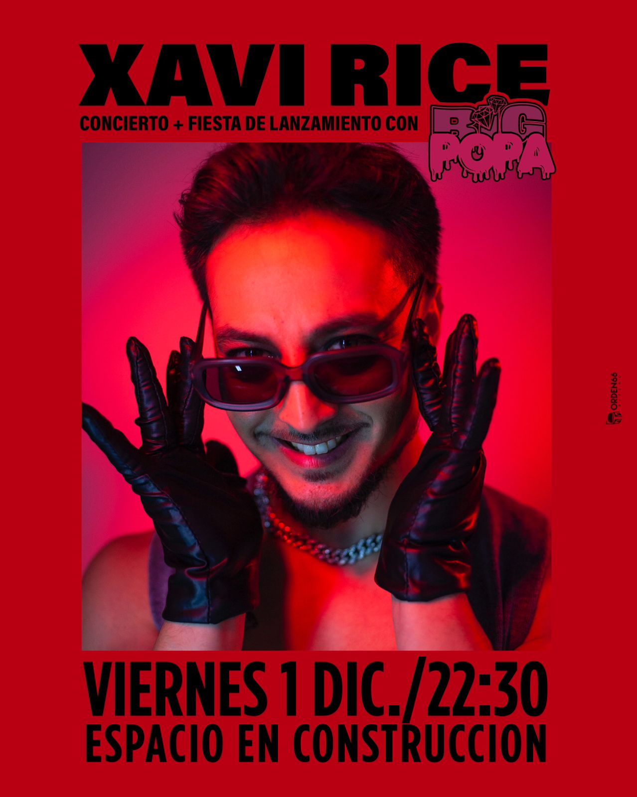 Artista valdiviano XAVI RICE presenta un espectáculo único y una fiesta de lanzamiento con DJ BIG POPA