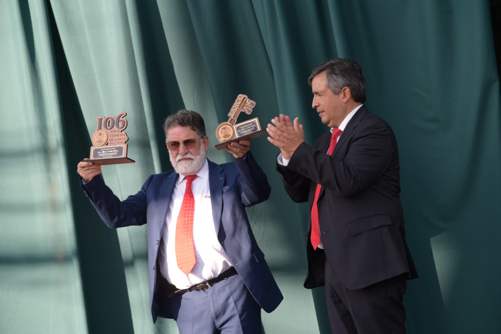 Gobernador Regional, Luis Cuvertino, fue nombrado Hijo Ilustre de la comuna de Lanco