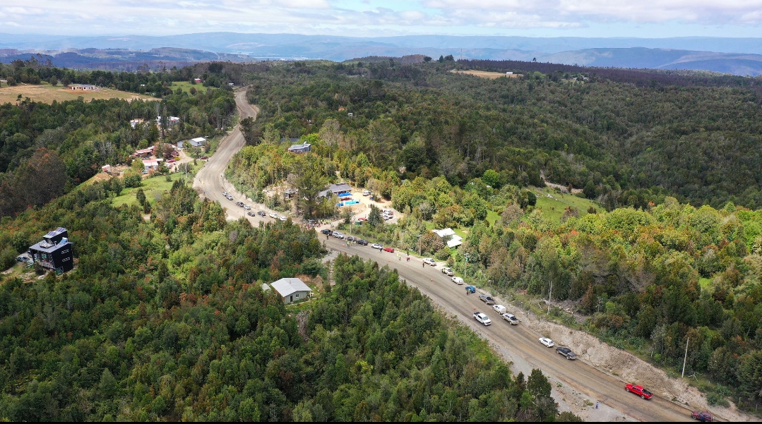 En marcha el proyecto de terminación del mejoramiento de la Ruta Torobayo-Curiñanco en la costa de Valdivia