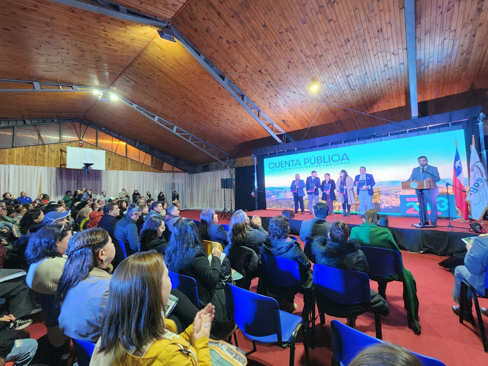 Más de 500 personas asistieron a la Cuenta Pública de la Municipalidad de Los Lagos