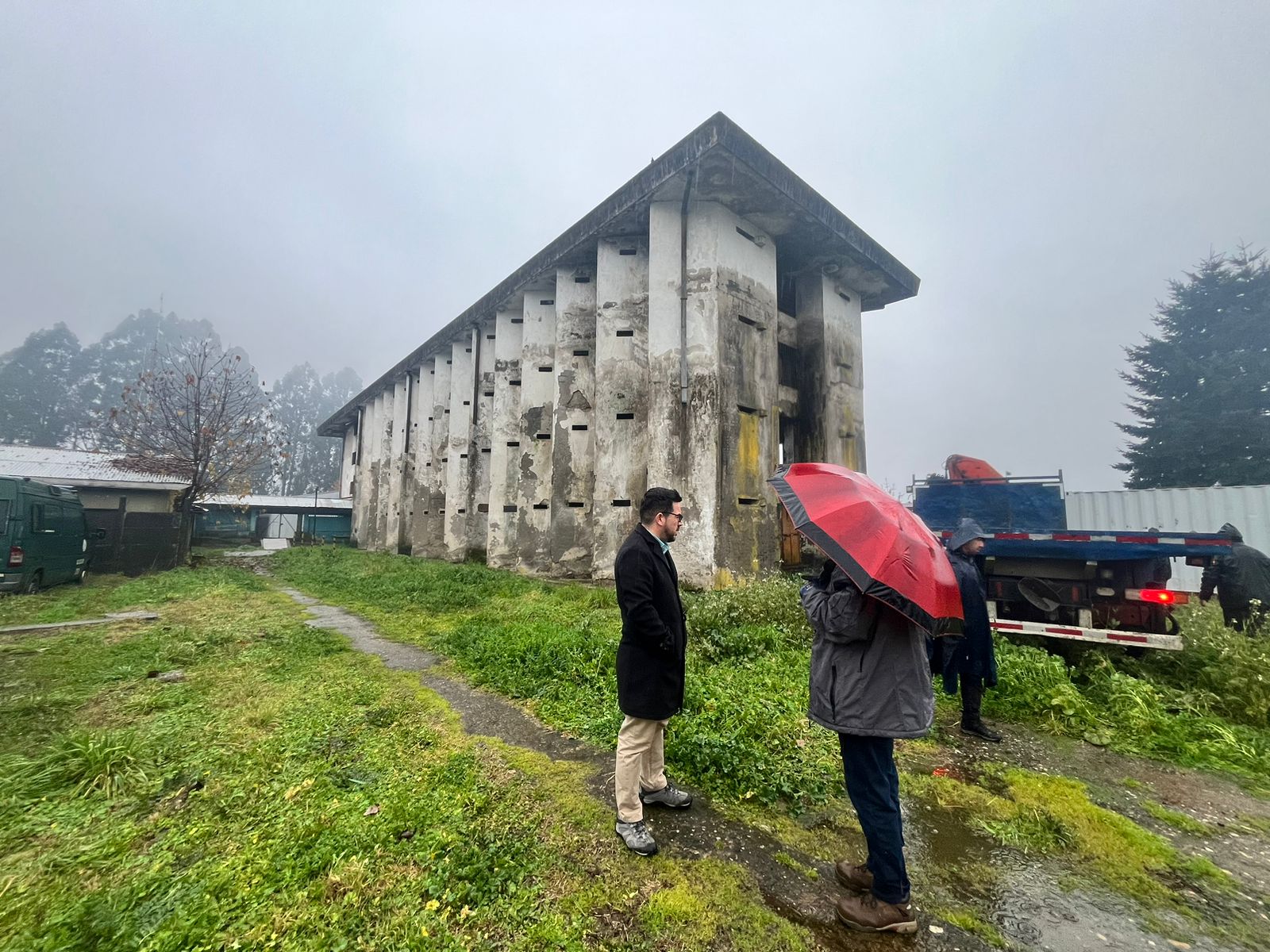 Seremi de Bienes Nacionales da el vamos a obras en Monumento Histórico Ex Cárcel Isla Teja de Valdivia