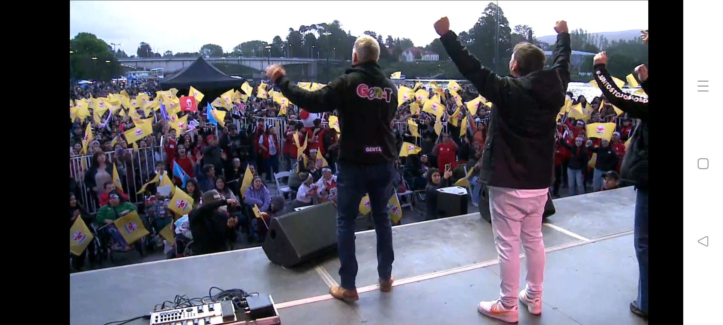 Más de 6 mil personas se reunieron en la costanera para ser parte de la previa de la campaña del 8 y 9 de noviembre de Teletón 2024