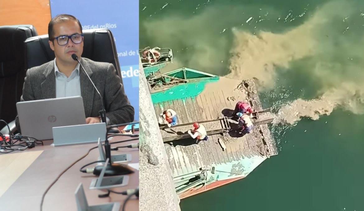 Trabajos en río Calle Calle generan dudas: Core Felipe López solicita información ante preocupación ciudadana