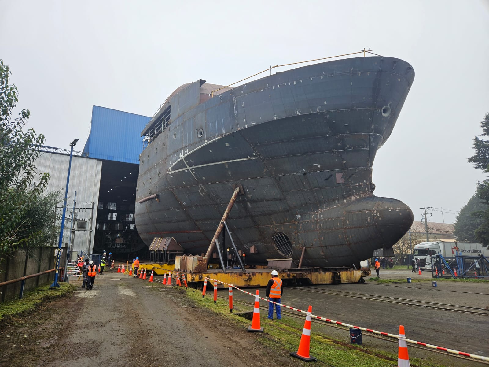 ASENAV realiza impresionante movimiento de pieza para el crucero de lujo Magellan Discoverer