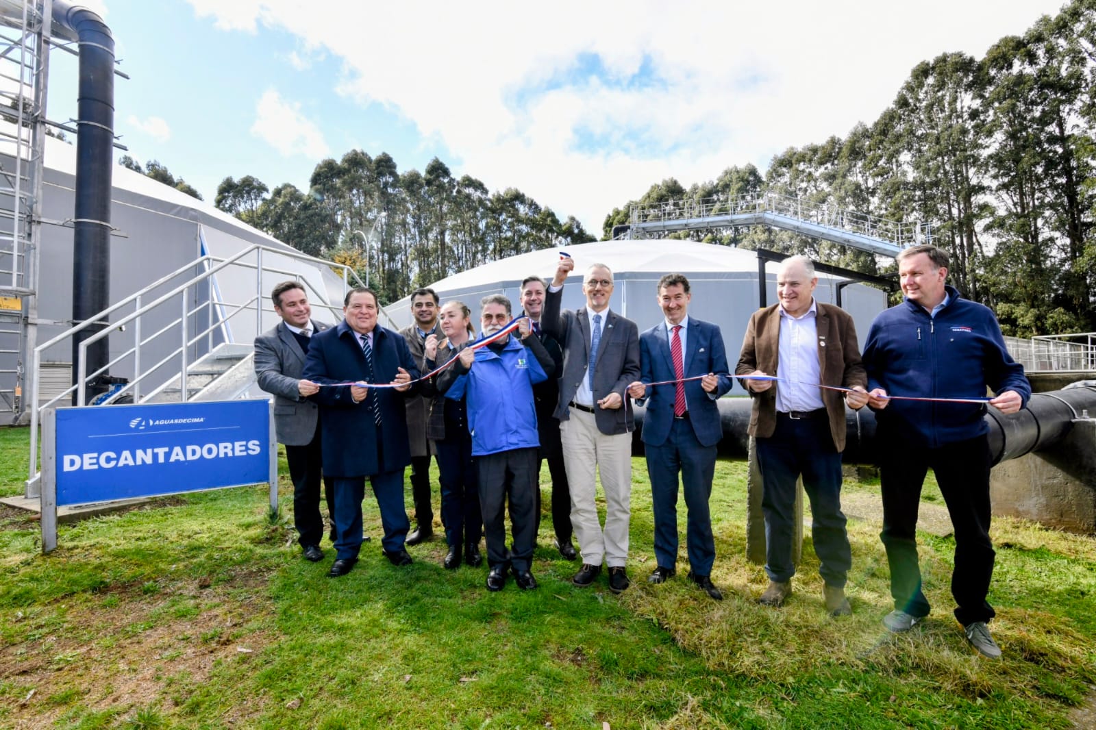 Aguas Décima inaugura proyecto pionero en Chile al encapsular su Estación Depuradora de Aguas Servidas en Valdivia