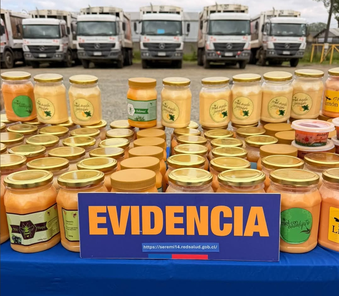 Autoridad Sanitaria decomisó y eliminó más de 200 kilos de miel adulterada