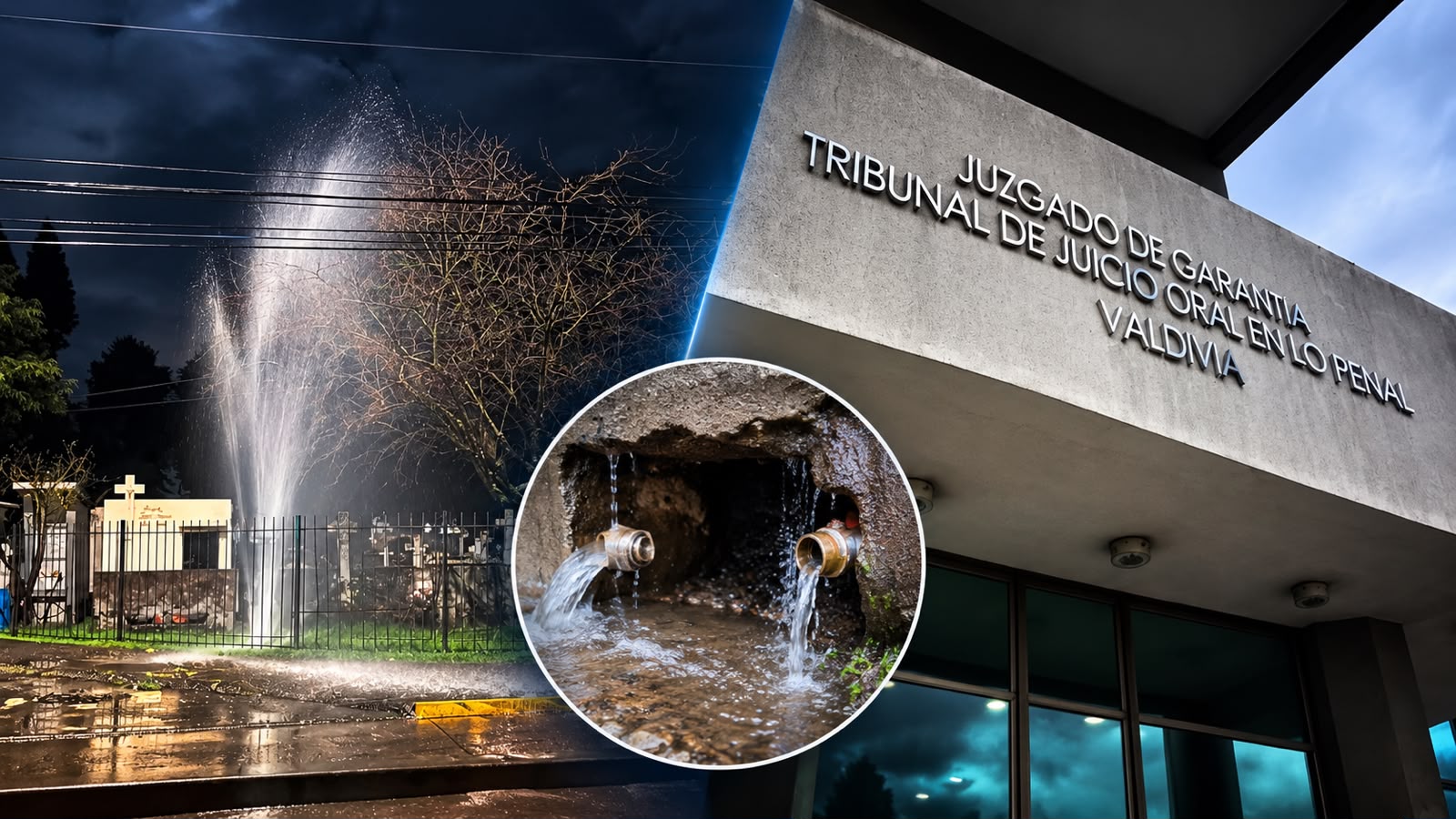 Aguas Décima interpuso querella criminal por robo de medidores en Valdivia